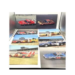 Vintage Race Car Postcards - Nice Collection  (8) All Different Drivers